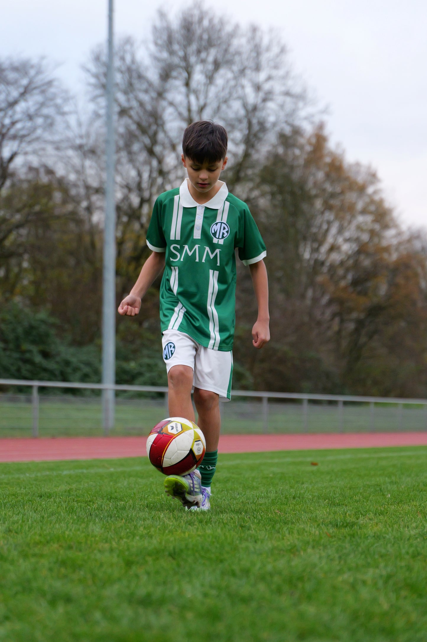 Trikotset British Racing Green / Beige