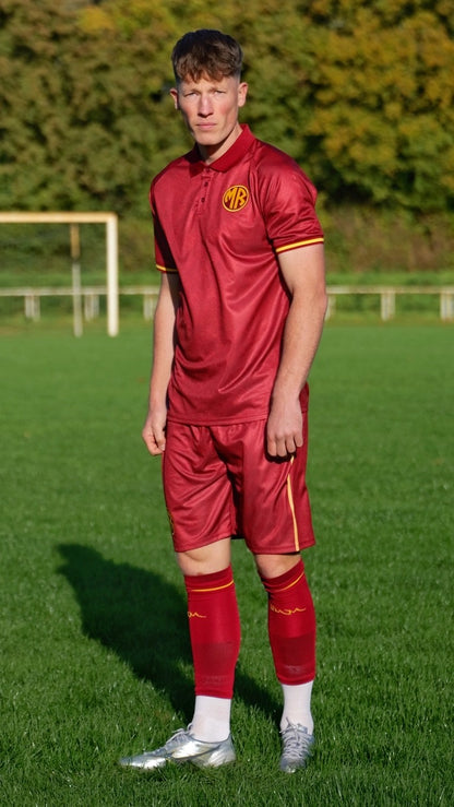 Trikot MR Weinrot / Gold