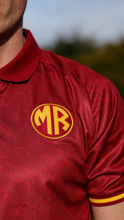 Trikot MR Weinrot / Gold