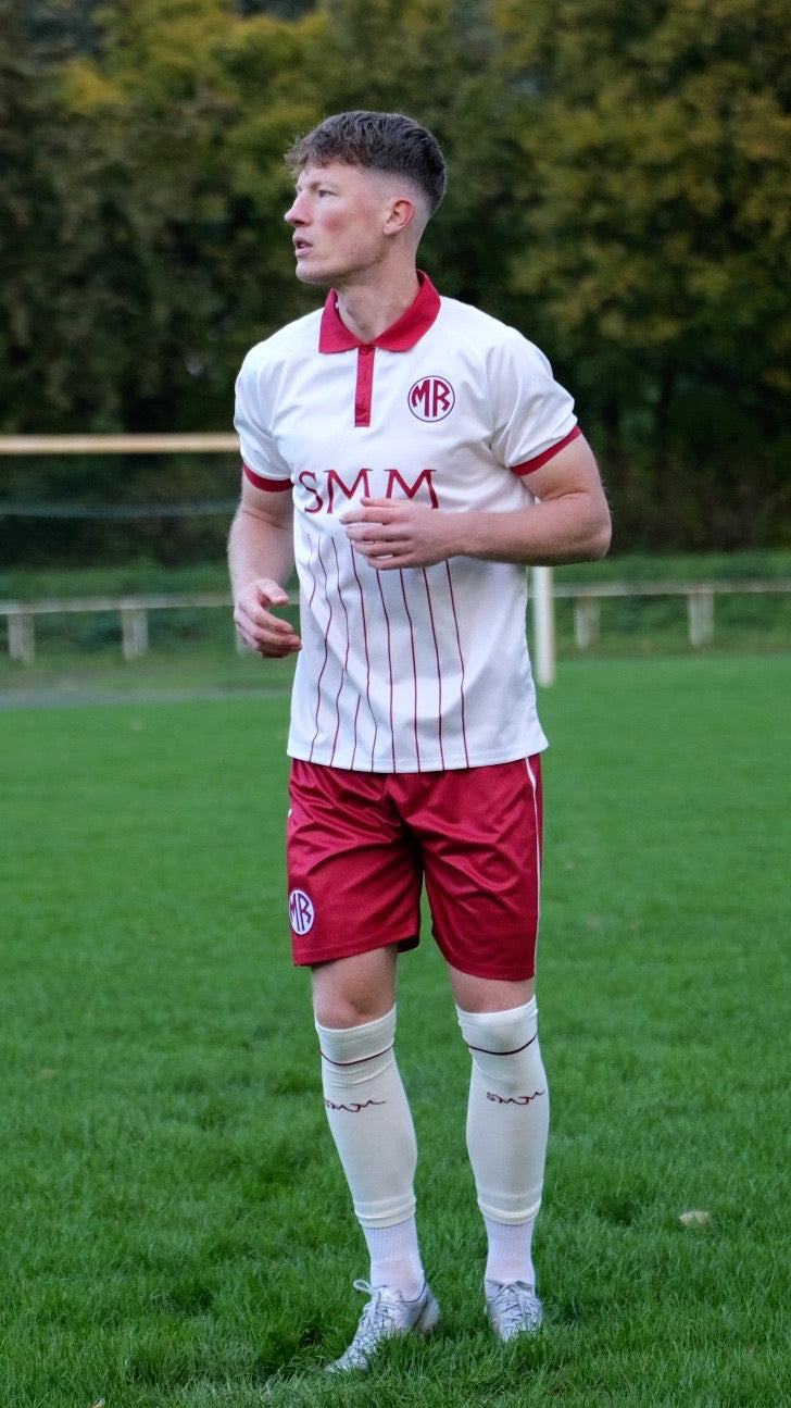 Trikot MR Beige / Weinrot