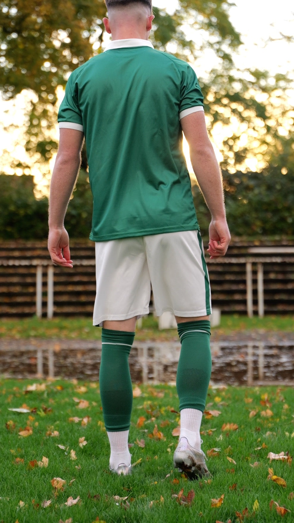 Hose MR British Racing Green / Beige