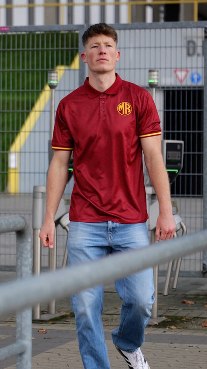Trikot MR Weinrot / Gold