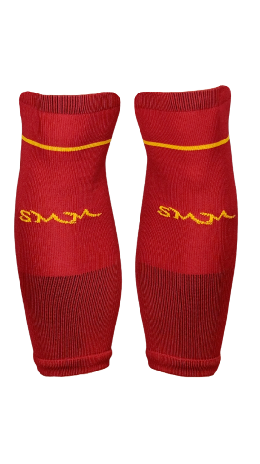 Stutzen Weinrot / Gold